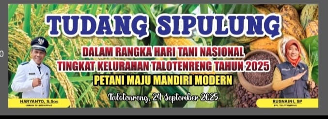 Tudang Sipulung dalam rangka Hari Tani Nasional